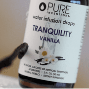 Pure Inventions Tranquility Water Enhancer, Vanilla Chamomile, Relaxation Blend, Sugar-Free, 60 Servings