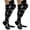 Black / Gray / Charcoal, variant on Women’s Thigh High Over Knee Fashion Argyle Socks, White Gray Yellow, Medium, 2 Pairs