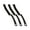 3, variant on HengDidi 2PCS Crack Cleaning Brushs Kitchen Wall Crack Long Strip Brush Multifunctional Brush Dead Corner Window Stiff Brush Bathroom Wall