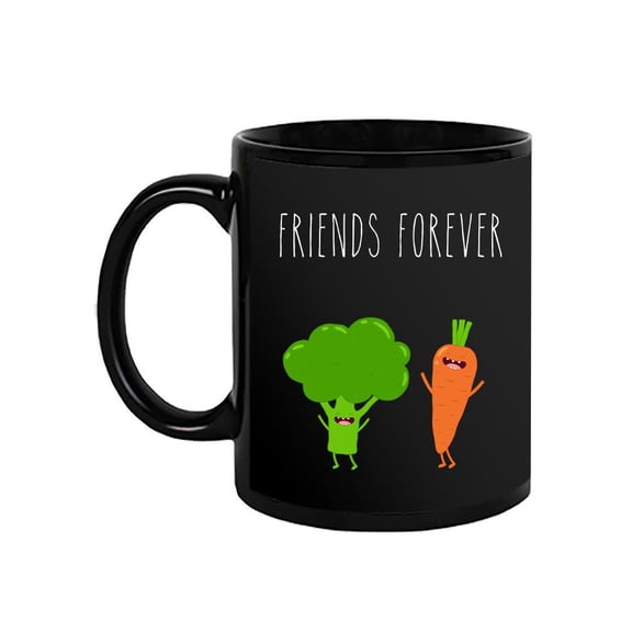 Broccoli And Carrot Friends Mug - Image by Shutterstock,