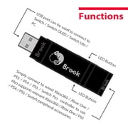 Brook Wingman NS Lite Controller Converter for Nintendo Switch – Supports Xbox Series X/S/One/360, PS5/PS4/PS3, Xbox Elite 1/2, Switch Pro