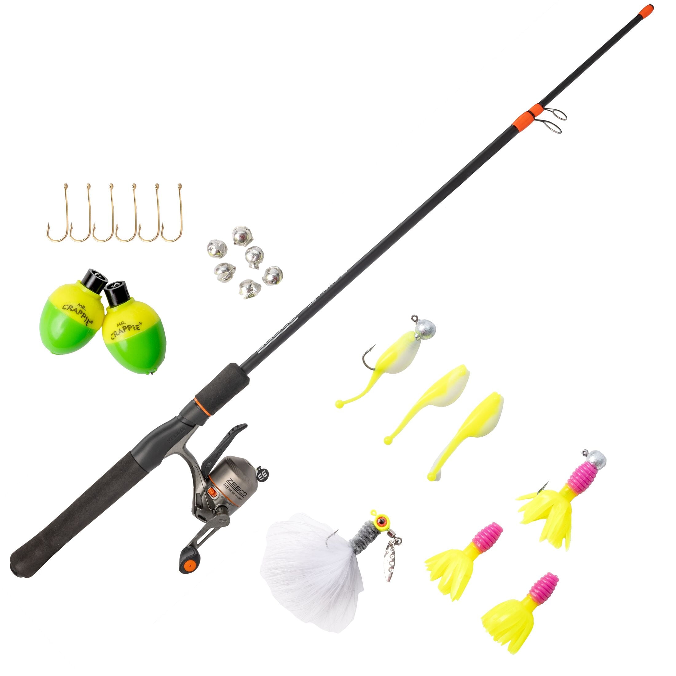 Zebco Roam Baitcast Reel and Fishing Rod Combo, Medium-Heavy, 6