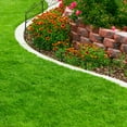 thumbnail image 4 of Pure Garden 5-Pack Decorative Metal Garden Fence with Azalea Design, Black, 4 of 7