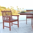 thumbnail image 3 of Ensemble de table à dîner de plein air en bois  Malibu 3 pièces, 3 of 4