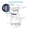 thumbnail image 5 of Fuente de agua para gatos con grifo, dispensador de agua para perros, bebedero con filtro transparente, Sensor para mascotas F, 5 of 5