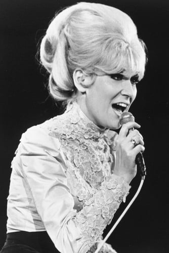 Dusty Springfield Concert 1960's B&W 24X36 Poster - Walmart.com