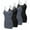 Black,Black,Charcoal,Charcoal, variant on SAYFUT 4 Pack Mixed Colors, Women Long Camisole Tank Tops Blend Fit Basic Cami Top W/ Straps