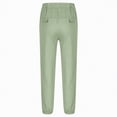 thumbnail image 4 of NOLDARES Boys Sweatpants - Active Boys Joggers Athletic Pants with Pockets & Drawstring Waistband(Light Green,8-9 Years), 4 of 8