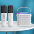 thumbnail image 1 of Y1 Sistema de parlantes portátiles Sonido estéreo Compatible con Bluetooth 5.3 (Blanco 1 a 2), 1 of 9