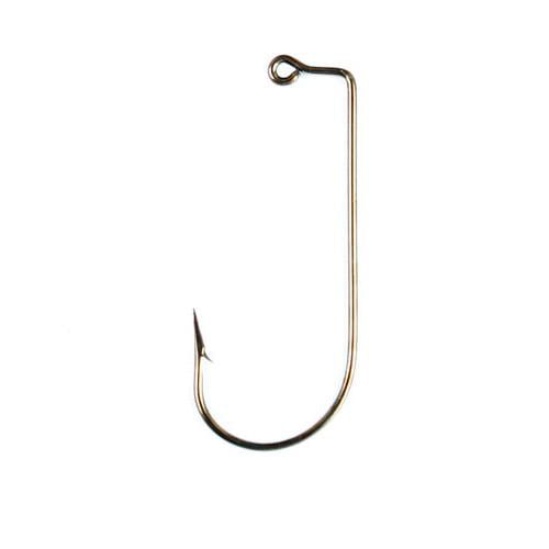 New Mustad Aberdeen 90 Degree Gold Fish Jig Hook Size 4/0 32755 100 hooks PerBag 