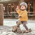 thumbnail image 4 of Scoot & Ride 2-in-1 Scooter w/ Basket, Highwaykick 1 Lifestyle, Brown, 4 of 11