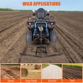 thumbnail image 3 of Accreate 66" Heavy Duty Steel Drag Harrow, Tow Behind Landscape Leveling Rake for Driveway, Lawn & Field, 50lbs Max Weight with Universal Pin Hitch, Compatible, 3 of 7