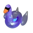 thumbnail image 5 of Swimline Giant Inflatable Transparent LED Light-Up Ride-On Swan Float | 90702, 5 of 6