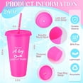 thumbnail image 2 of Vaso Skylety, 96 unidades, regalo de agradecimiento, 700 ml, con tapa y pajita, 2 of 7