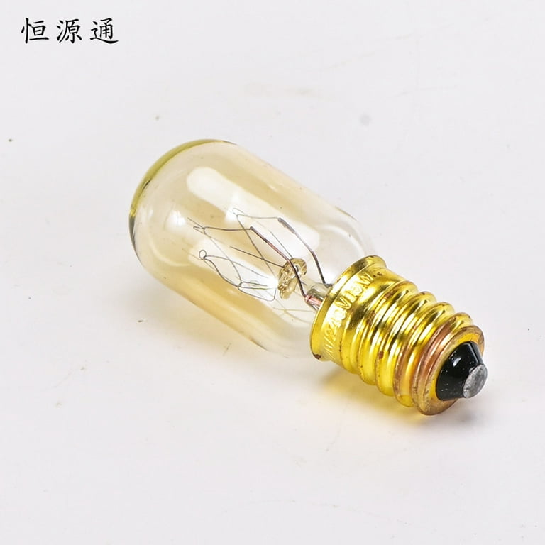 3 Pieces AC 220-230V Edison Bulb E14 15W Refrigerator Fridge Light Bulb  Tungsten Filament Lamp Bulbs Warm White Ligthing - Price history & Review, AliExpress Seller - XIHOME Official Store
