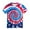 4th of July, variant on Gelikeya Kids Neon Tie Dye Shirt for Boys Girls Tie-Dye T-Shirt Hippes Tshirt Senior Children Tee Size 2-14 Years Age