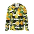 thumbnail image 2 of Lsque Orange and Lemon UPF 50+ Lightweight Sun Protection Men's Women's Long Sleeve Shirt, Hoodie Performance -3X-Large, 2 of 9