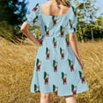 thumbnail image 4 of Santa Sleeveless Dress dresses summer woman 2024 dresses for women 2024, 4 of 7