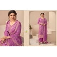 thumbnail image 4 of Reception Wear Indian Shalwar Kameez Outfits Pakistani Designer Palazzo Suits ( Lavender, 6XL - 54 ), 4 of 5