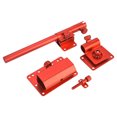 thumbnail image 2 of Juego de 3 soportes y portacebos para accesorios de pesca en barco Soportes para cañas de pescar rojos, 2 of 8