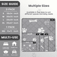 thumbnail image 6 of Lapnalleb Washable Pee Pad For Dogs,Reusable Non-Slip Heavy Absorbency 24”x18”,Waterproof Puppy Potty Training Pads,2 Pack, Gray, S, Machine Wash, Leakproof, Crate Floor Sofa, Whelp Pad, 6 of 8