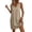 Khaki, variant on Bosfbaoi Dresses for Women Casual A-Line Shift Dress Loose V-Neck Sleeveless Tunic Dress with Pockets Summer Dresses for Women 2026