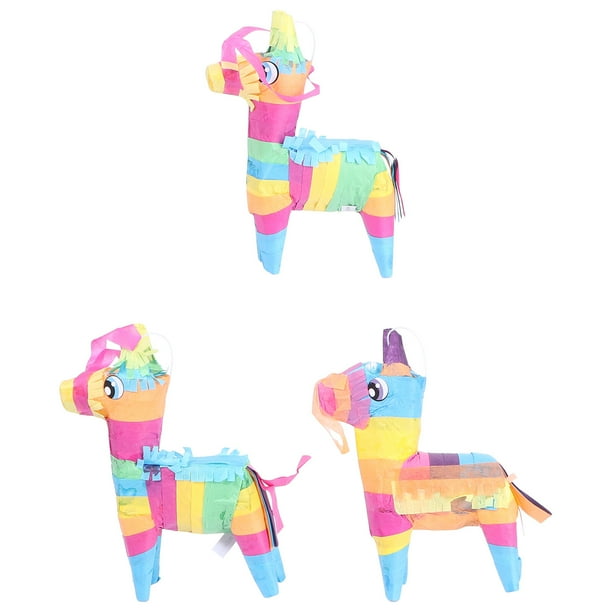 KAKOWELY 3 piñatas para niños, divertidas y divertidas para rellenar cumpleaños (estilo aleatorio)