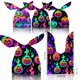 thumbnail image 3 of Bolsas Regalo y Golosinas 50 Piezas Kuymtek Orejas Conejo Halloween Con Cordón, 3 of 9