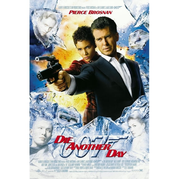 Die Another Day Movie Poster Reprint 27inx40in for any room 27x40 Square Adults Poster Time