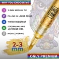 thumbnail image 2 of Juego de 12 rotuladores con purpurina acrílica Art Owl, 2 of 7