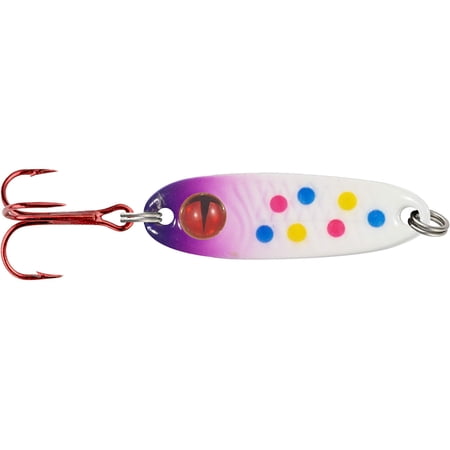 Northland Tungsten Forage Minnow 1/16 oz Spoon Super-Glo Purple Wonderbread
