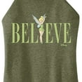 thumbnail image 3 of Tinker Bell - Believe - Juniors High Neck Tank Top, 3 of 5
