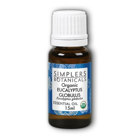 Essential Oil Eucalyptus Globulus Organic Simplers Botanicals 15 ml Liquid