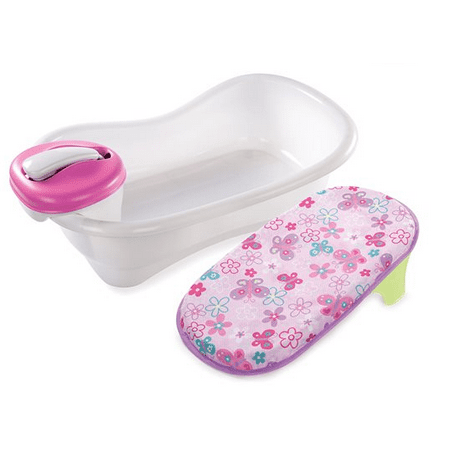 Summer Infant Newborn To Toddler Bath Center Shower Pink