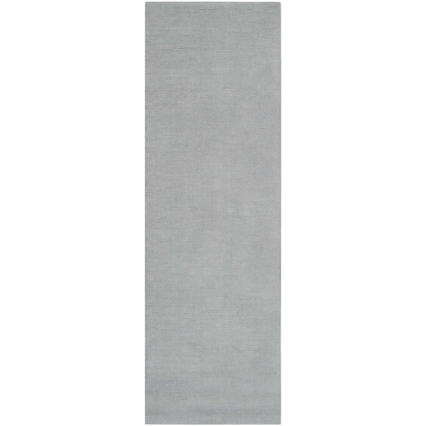 Brockton Solid Wool Modern Farmhouse Hallway Entryway Runner Rug Suitable for Living Room