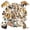 1A-35pcs, variant on 35pcs Cute Animals Stickers Wildlife Stickers Funny Animals Stickers for Laptop Suitcase Fridge