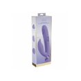 thumbnail image 2 of Vive Pallina Rechargeable Silicone Triple Motor G-Spot VIbrating and Tapping Beads Clit Rabbit Vibrator, Lavender, 2 of 4