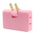 thumbnail image 1 of Rotatable Socket Converter 3 Way Foldable 2 Prong Swivel AC Adapter for Home and Travel Plastic High Power and Space Saving, 1 of 8