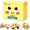 1PC Smiley#055, variant on 1PC Smile Face Butter Squishy Toys 2oz Realistic Design, Slow Rebound Squeeze Stress Balls Sensory Fidget Toys for Adults Kids Birthday,Christmas Gifts-Smiley