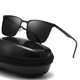 thumbnail image 1 of Gafas de sol polarizadas que cambian de Color para hombre, gafas de sol con caja de Metal, visión nocturna, gafas de sol para conducir, gafas de ciclismo, 1 of 5