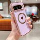 thumbnail image 3 of For Google Pixel 9 Pro XL Magnetic Case Electroplating Soft TPU Cover with Cute Love Heart - Dark Pu, 3 of 5