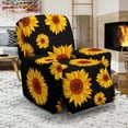 thumbnail image 2 of Housse de Fauteuil Inclinable Motif Tournesol SF09, 2 of 4