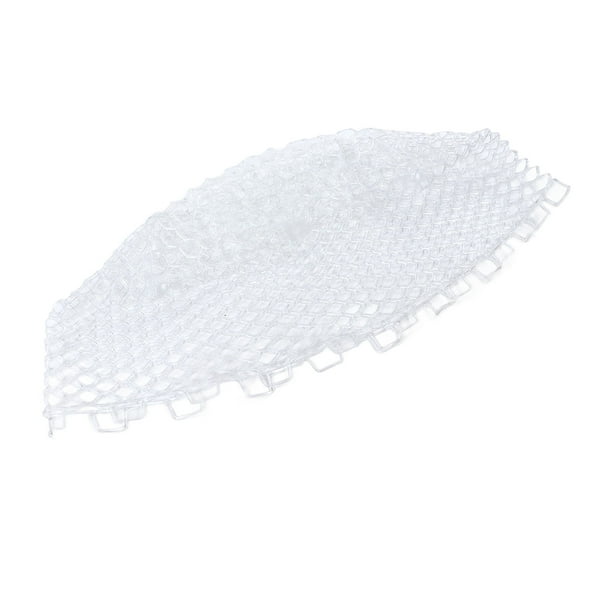 Fishing Landing Net, Strong Toughness Rubber 40cm Depth White
