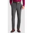 thumbnail image 2 of Kenneth Cole Reaction Mens Modern fit Dress Pants 36 / 32 Grey Check Stretch, 2 of 4