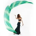 thumbnail image 4 of 2x Flowy Polyester Poi Thrown Balls Belly Dance Costume Dancing Props - 5 5, 4 of 8