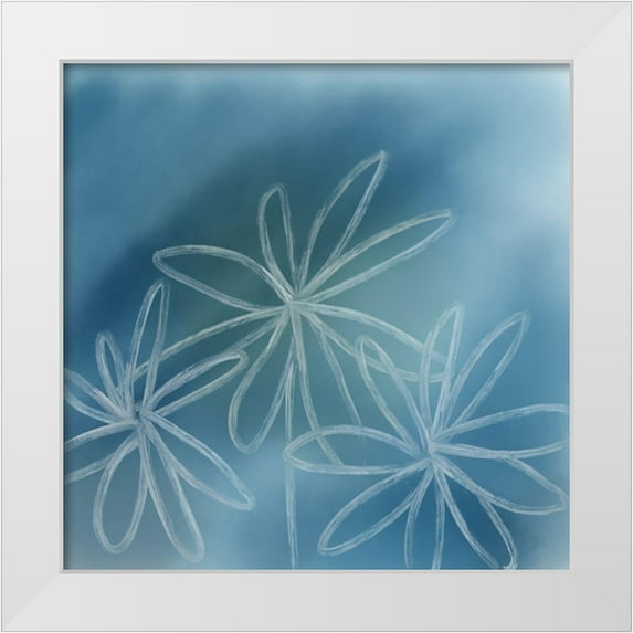 Seay, Anne 26x26 White Modern Wood Framed Museum Art Print Titled - Tropical I