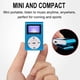 thumbnail image 3 of Reproductor de MP3 portátil azul, pantalla LCD USB mini, soporte de tarjeta MP3, reproductor de música deportiva, 3 of 7