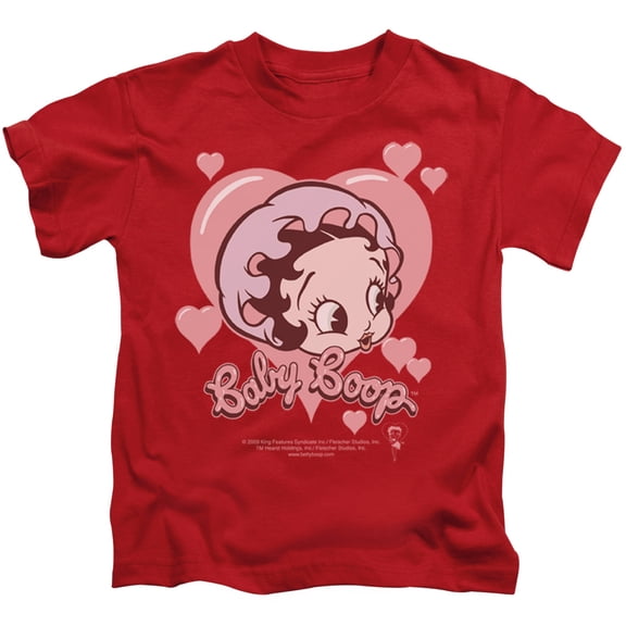Betty Boop - Baby Heart - Juvenile Short Sleeve Shirt - 4