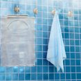 thumbnail image 5 of NOGIS Hanging Mesh Laundry Hamper (30in*20in*2in) Large Dirty Clothes Bag, Can Be Use Behind The Door & Closet & Caravan& Bathroom (White), 5 of 7