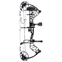Bear Legit Maxx RTH RH70 Compound Bow, True Timber Strata/Black, 10-70 lbs, 14-30" Draw, Trophy Ridge Accessories (AV54A230A7R)